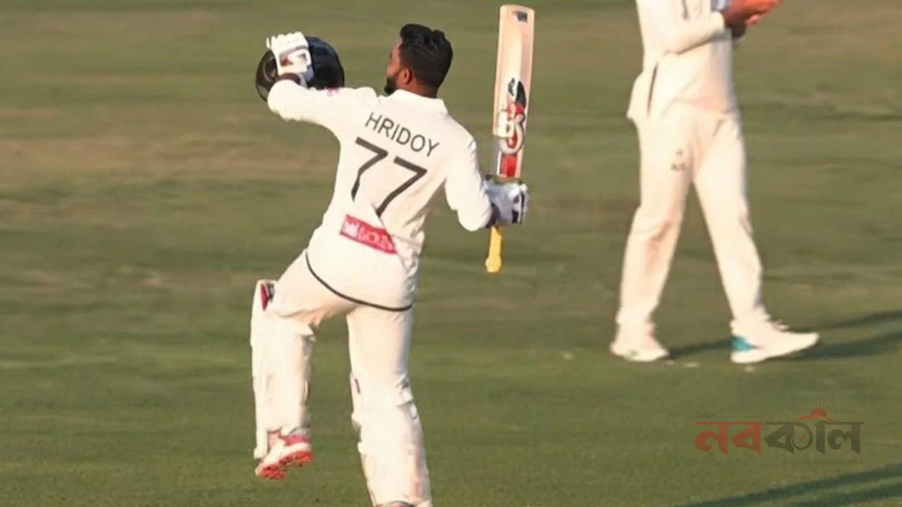 তাওহীদ হৃদয়ের ডাবল সেঞ্চুরি