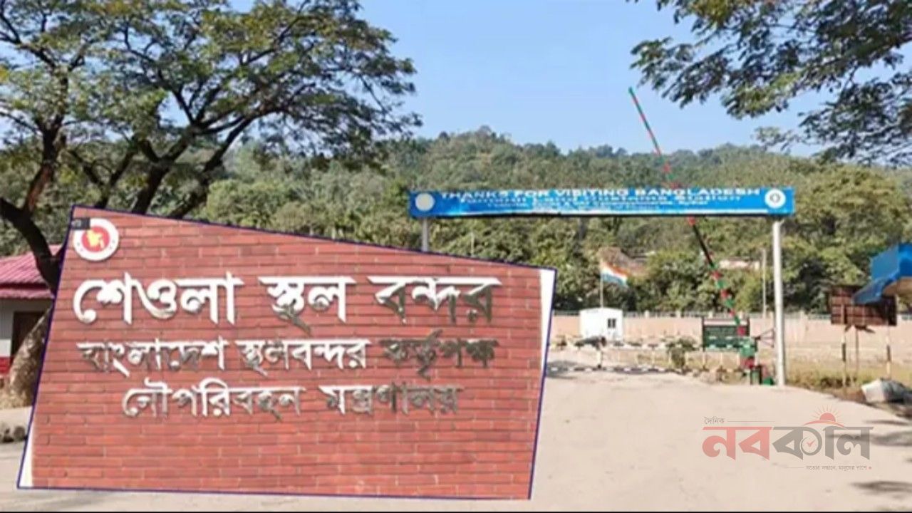 তিন মাস পর শেওলা স্থলবন্দর দিয়ে কয়লা-পাথর আমদানি শুরু