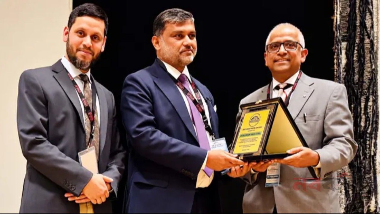 সুইডেনের বিপিসিএন অ্যাওয়ার্ড পেলেন আইনজীবী শিশির মনির