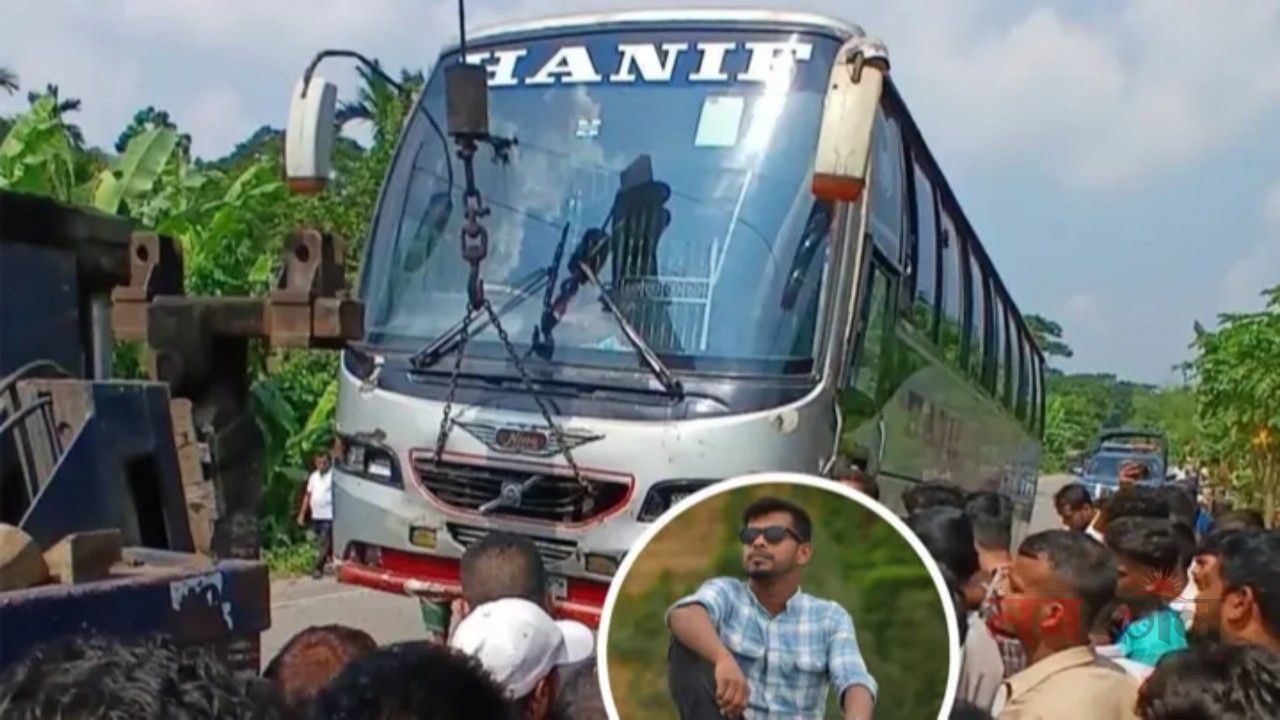 গৌরনদীতে বাস-মোটরসাইকেল সংঘর্ষে নিহত ১