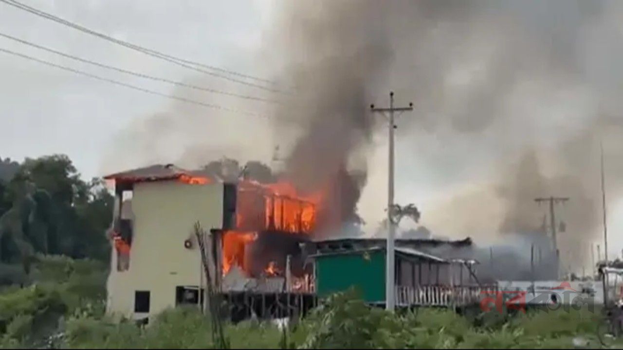 কক্সবাজার টুপটুপ  রিসোর্টে আগুন, ৭ জনের মরদেহ উদ্ধার